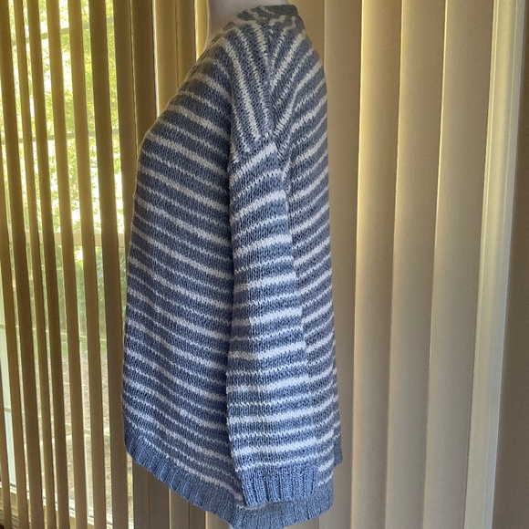 Soft Surroundings Lucie Open Front Knit Cardigan Size XSP Blue - Picture 4 of 9